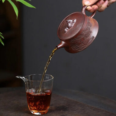 Yixing Zisha Teapot [Guan Shan] (High Temperature Duan Ni – 230ml)