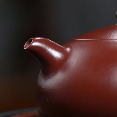 Yixing Zisha Teapot [Half Moon Pot] (Lao Zi Ni – 325ml)