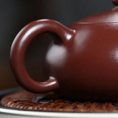Yixing Zisha Teapot [Half Moon Pot] (Lao Zi Ni – 325ml)