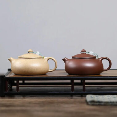 Yixing Zisha Teapot [Han Jiang] (Bensan Lu Ni/Zi Ni – 160ml)