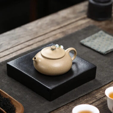 Yixing Zisha Teapot [Han Jiang] (Bensan Lu Ni/Zi Ni – 160ml)