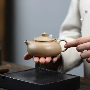 Yixing Zisha Teapot [Han Jiang] (Bensan Lu Ni/Zi Ni – 160ml)