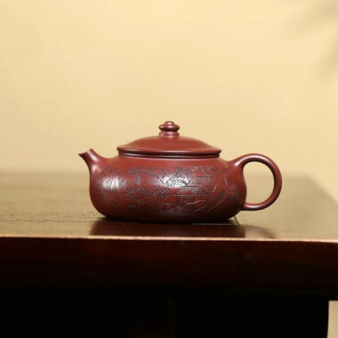 Yixing Zisha Teapot [Han Jiang] (Long Xue Sha – 240ml)