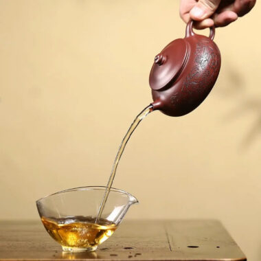 Yixing Zisha Teapot [Han Jiang] (Long Xue Sha – 240ml)