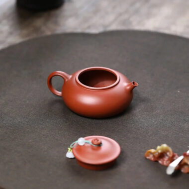 Yixing Zisha Teapot [Han Jiang] (Zhu Ni – 150ml)