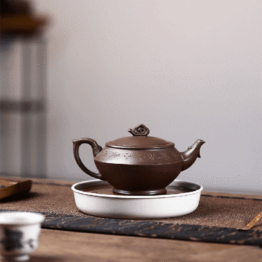 Yixing Zisha Teapot [Han Yun Pot] (Zi Ni – 280ml)