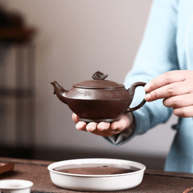 Yixing Zisha Teapot [Han Yun Pot] (Zi Ni – 280ml)