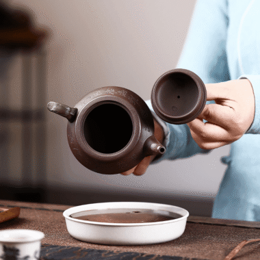 Yixing Zisha Teapot [Han Yun Pot] (Zi Ni – 280ml)