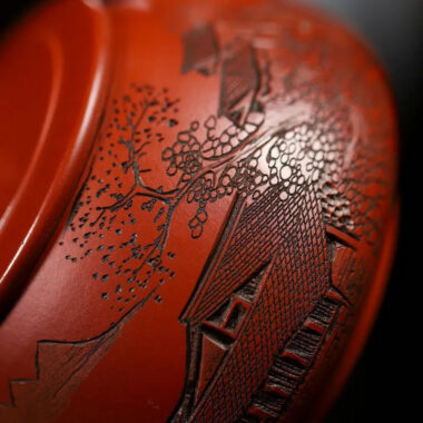 Yixing Zisha Teapot [Jiangnan Shi Piao] (Dahongpao – 230ml)