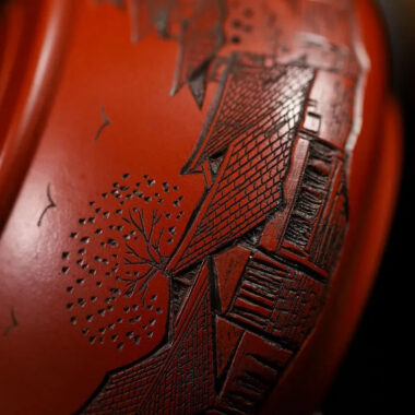 Yixing Zisha Teapot [Jiangnan Shi Piao] (Dahongpao – 230ml)