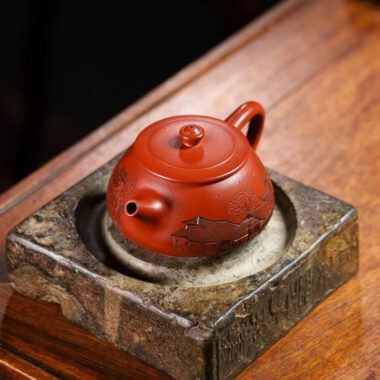 Yixing Zisha Teapot [Jiangnan Shi Piao] (Dahongpao – 230ml)