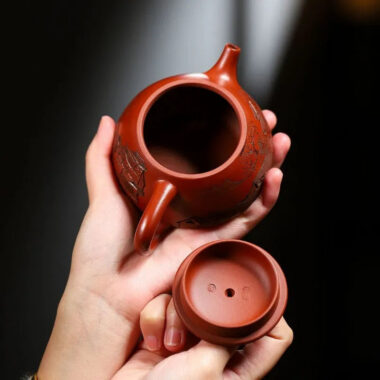 Yixing Zisha Teapot [Jiangnan Shi Piao] (Dahongpao – 230ml)