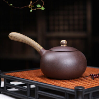 Yixing Zisha Teapot [Jiao Ni Tang Yu] (Jiao Ni / Zi Ni – 260ml)