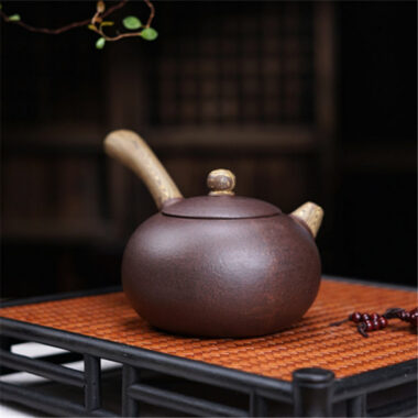 Yixing Zisha Teapot [Jiao Ni Tang Yu] (Jiao Ni / Zi Ni – 260ml)
