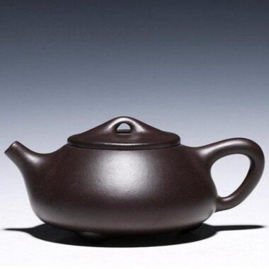 Yixing Zisha Teapot [Jingzhou Shi Piao] (Hei Jin Sha/Dahongpao – 240/210ml)