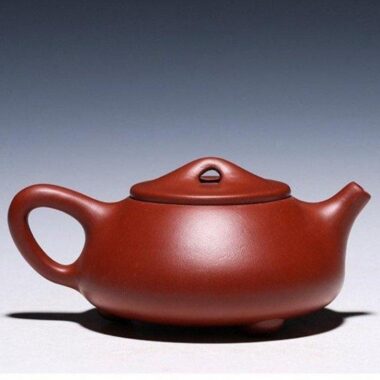 Yixing Zisha Teapot [Jingzhou Shi Piao] (Hei Jin Sha/Dahongpao – 240/210ml)