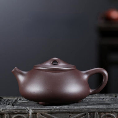 Yixing Zisha Teapot [Jingzhou Shi Piao] (Lao Zi Ni/Zi Ni – 270/240ml)