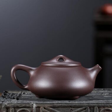 Yixing Zisha Teapot [Jingzhou Shi Piao] (Lao Zi Ni/Zi Ni – 270/240ml)