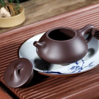 Yixing Zisha Teapot [Jingzhou Shi Piao] (Lao Zi Ni/Zi Ni – 270/240ml)