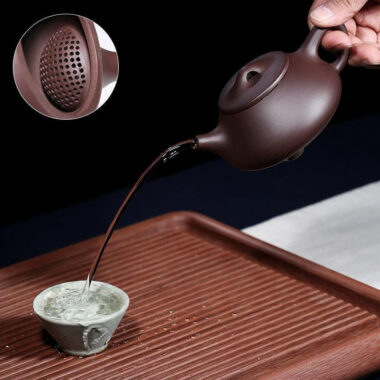 Yixing Zisha Teapot [Jingzhou Shi Piao] (Lao Zi Ni/Zi Ni – 270/240ml)