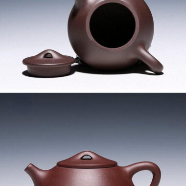 Yixing Zisha Teapot [Jingzhou Shi Piao] (Lao Zi Ni/Zi Ni – 270/240ml)