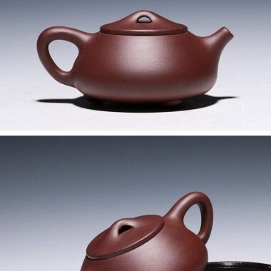 Yixing Zisha Teapot [Jingzhou Shi Piao] (Lao Zi Ni/Zi Ni – 270/240ml)
