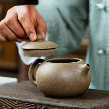 Yixing Zisha Teapot [Jinxiu Shanhe Xishi] (Douqing Sha – 270ml)