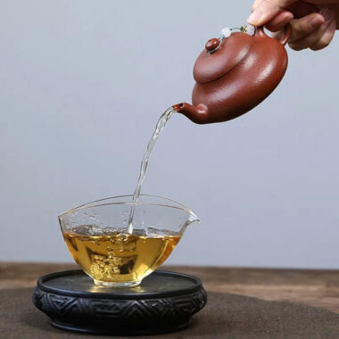 Yixing Zisha Teapot [Junde] (Wrinkled Skin Zhu Ni – 150ml)