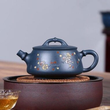 Yixing Zisha Teapot [Kuan Kou Shi Piao] (Tian Qing Ni – 250ml)