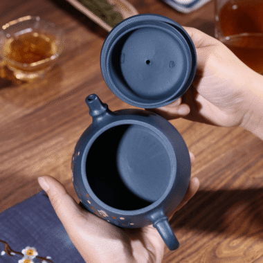 Yixing Zisha Teapot [Kuan Kou Shi Piao] (Tian Qing Ni – 250ml)