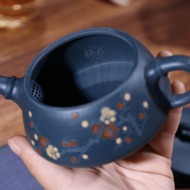 Yixing Zisha Teapot [Kuan Kou Shi Piao] (Tian Qing Ni – 250ml)