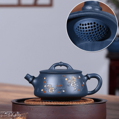 Yixing Zisha Teapot [Kuan Kou Shi Piao] (Tian Qing Ni – 250ml)