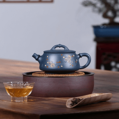 Yixing Zisha Teapot [Kuan Kou Shi Piao] (Tian Qing Ni – 250ml)