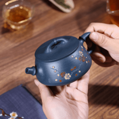 Yixing Zisha Teapot [Kuan Kou Shi Piao] (Tian Qing Ni – 250ml)