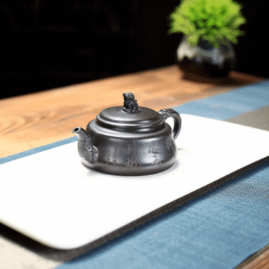 Yixing Zisha Teapot [Lion Pot] (Shi Huang – 180ml)