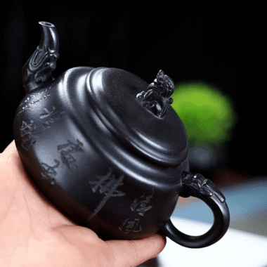 Yixing Zisha Teapot [Lion Pot] (Shi Huang – 180ml)