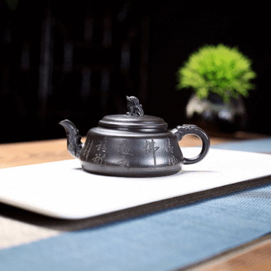 Yixing Zisha Teapot [Lion Pot] (Shi Huang – 180ml)
