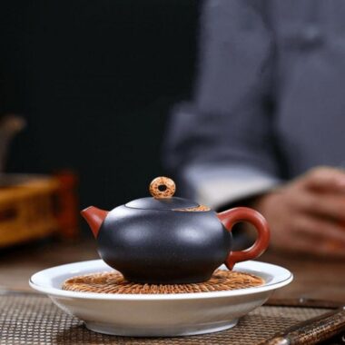 Yixing Zisha Teapot [Little Moon Shadow] (Hei Ni/Jiao Ni – 150ml)