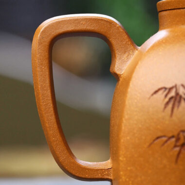 Yixing Zisha Teapot [Liufang Gu Ting] (Jiang Po Ni  – 280ml)