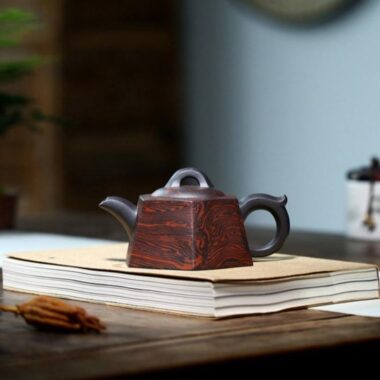 Yixing Zisha Teapot [Liufang Jing Lan] (Lao Zi Ni/Jiao Ni – 230ml)