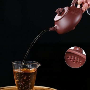 Yixing Zisha Teapot [Longxi Shi Piao] (Zi Ni – 250ml)
