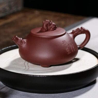 Yixing Zisha Teapot [Longxi Shi Piao] (Zi Ni – 250ml)