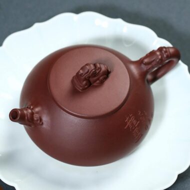 Yixing Zisha Teapot [Longxi Shi Piao] (Zi Ni – 250ml)