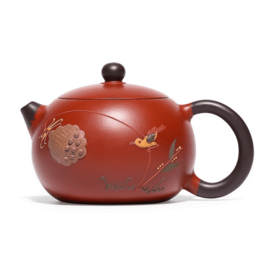 Yixing Zisha Teapot [Lotus Seed Xishi] (Zhu Ni – 240ml)