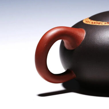 Yixing Zisha Teapot [Moon Xishi] (Hei Ni/Jiao Ni – 330ml)