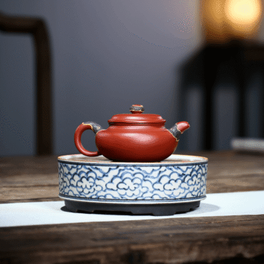 Yixing Zisha Teapot [Pine Needle Antique] (Dahongpao – 200ml)