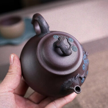 Yixing Zisha Teapot [Pine Needle Pot] (Zi Ni – 230ml)