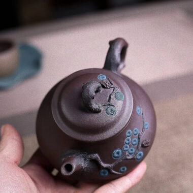 Yixing Zisha Teapot [Pine Needle Pot] (Zi Ni – 230ml)