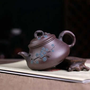 Yixing Zisha Teapot [Pine Needle Pot] (Zi Ni – 230ml)