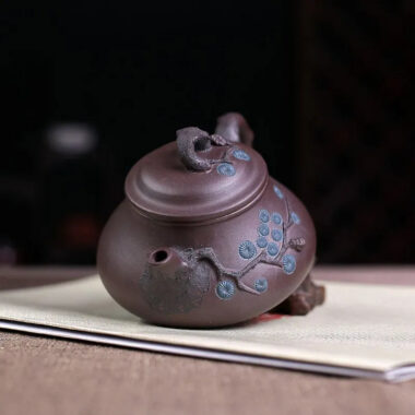 Yixing Zisha Teapot [Pine Needle Pot] (Zi Ni – 230ml)